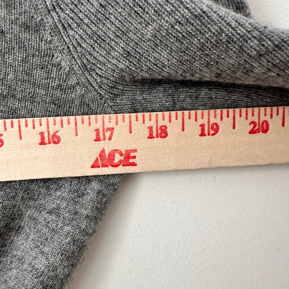 Theory Grey Sleeveless Sweater Dress Grey Size Medium EUC - Picture 6 of 6